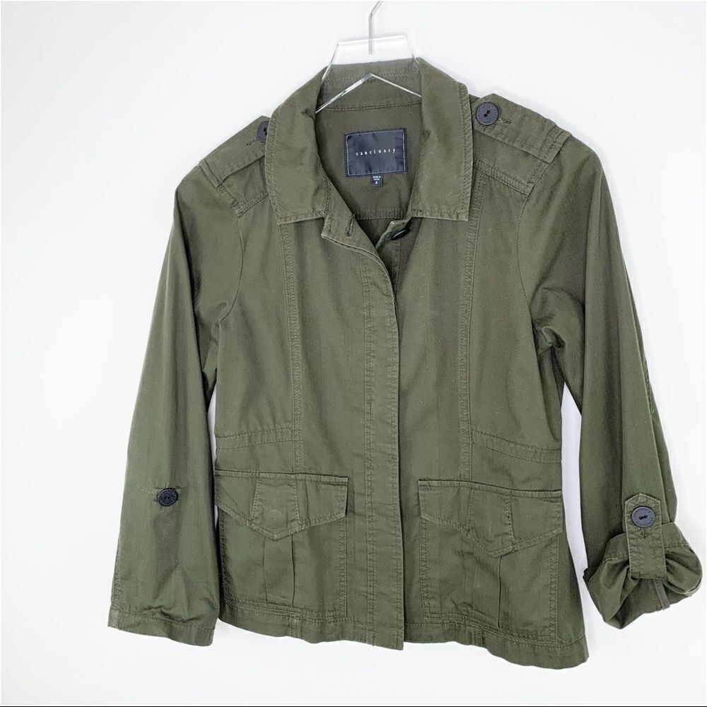 Sanctuary Military Green Jacket  Sz Smalll‎